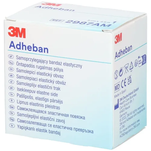 ADHEBAN, 3M Adheban Schutzverband 3cmx2.5m Rolle