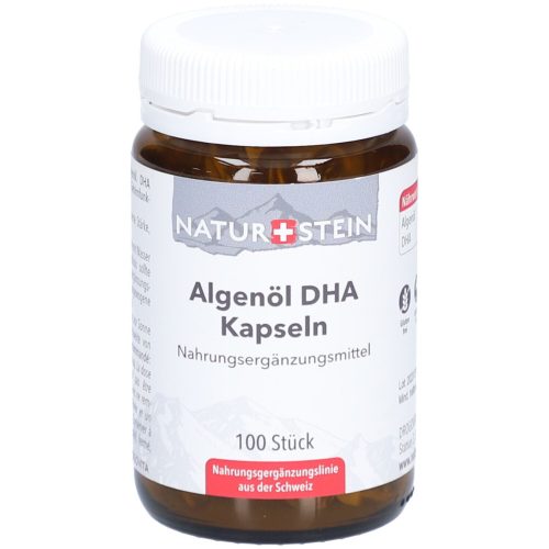 Naturstein Algenöl DHA Kapseln 100 Stück