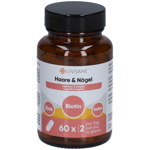 Pharmapost AG, Livsane Haare & Nägel - mit Zink, Biotin und Selen