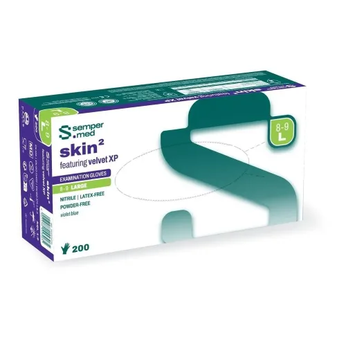 sempermed, sempermed skin² Nitril Handschuhe, Grösse L (200 Stk)