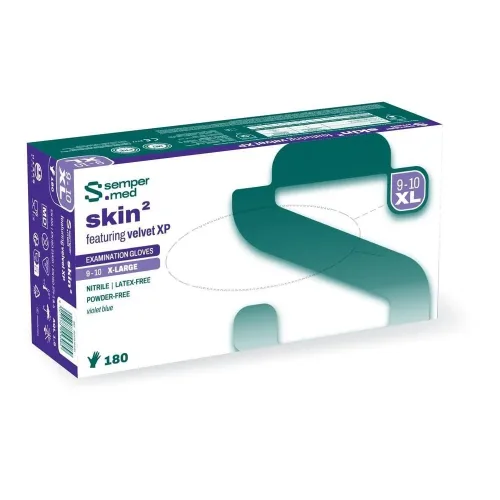 sempermed, sempermed skin² Nitrilhandschuhe, Grösse XL (180 Stk)
