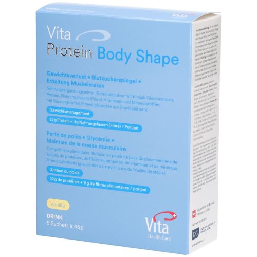 Vita Care AG, Vita Protein Body Shape Sachets (5x45g)