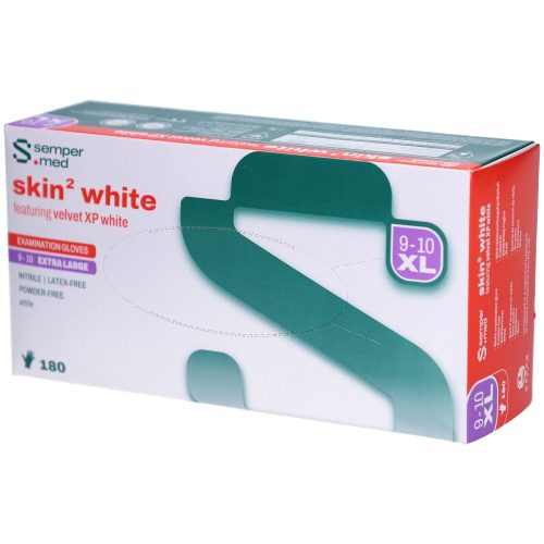 IVF HARTMANN AG, Sempermed Skin² White ? Velvet XP White ? Größe XL (9-10)