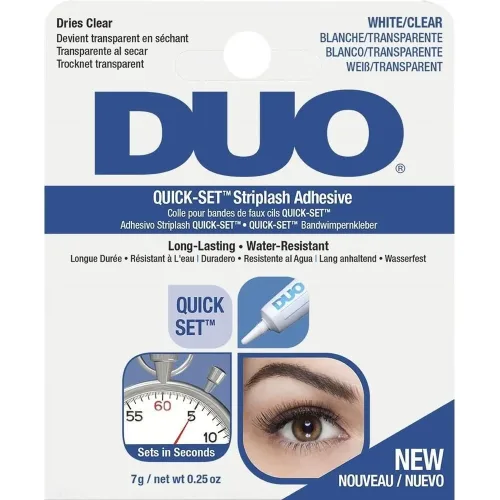Ardell Professional, Ardell Duo Quick Set Adhesive Clear, Wimpernkleber (7g)