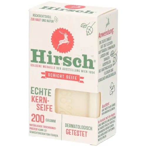 Hirsch, Hirsch Schicht-Kernseife (200g)