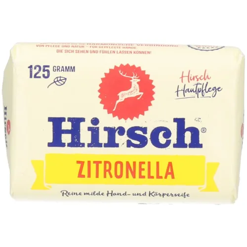 Hirsch, Hirsch Zitronella Handseife (125ml)