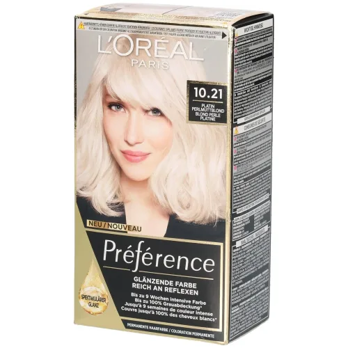 L'Oréal Paris, L'Oréal Paris - Permanent Coloration, 1 Stück, . Platin Perlmuttblond/Blond perle platine