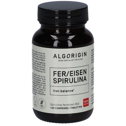 ALGORIGIN, ALGOIGIN Eisen Spirulina Tabletten (120 Stk)