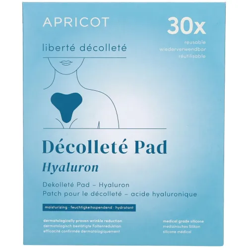 APRICOT, APRICOT - Wiederverwendbares Dekolleté Pad mit Hyaluron, 1 Stück
