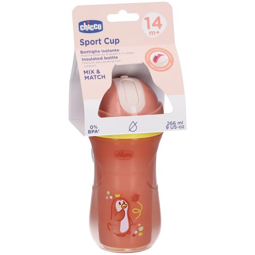 Chicco, Chicco Sport Cup 260ml, pink, ab 14 Monate (1 Stk)