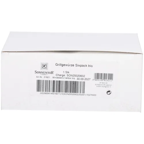 SONNENTOR, Sonnentor Grillgewürz Sixpack à 6 Beutel BIO (1 Stk)