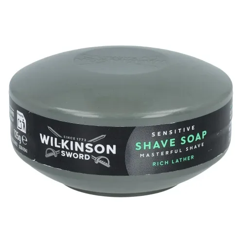 Wilkinson, WILKINSON Rasierseife sensitive, im Tiegel (125g)