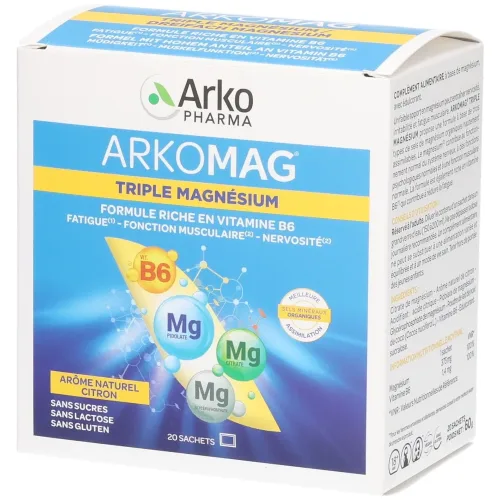 ARKOMAG, Arkomag Dreifach Magnesium Btl 20 Stk