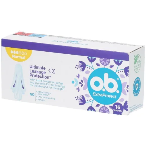 o.b., ob ExtraProtect Normale Tampons (16 Stk)