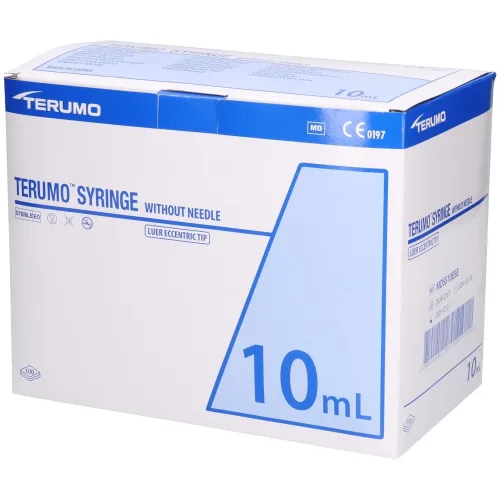 TERUMO, TERUMO Spritze, 10ml, Luer exzentrisch MDS (100 Stk)
