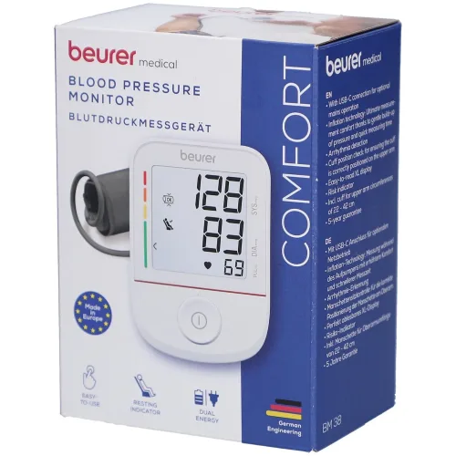beurer, BEURER Oberarm-Blutdruckmessgerät "BM 38"