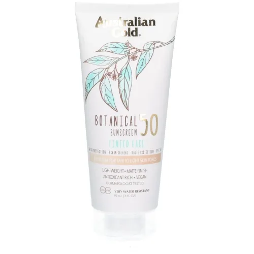 undefined, Sonnenschutzcreme "Australian Gold Botanical Tinted Face Light SPF 50 89 ml"