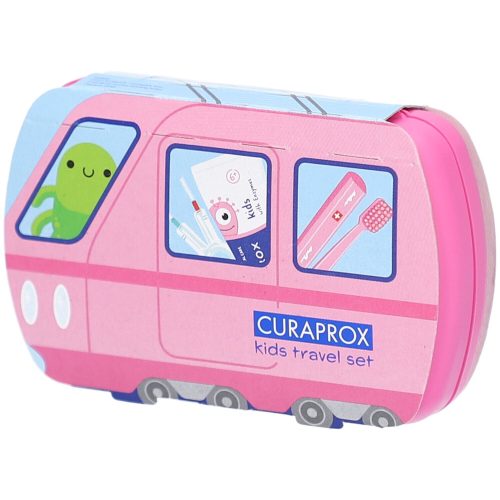 Curaprox, CURAPROX - Kids Travel-Set pink, Set