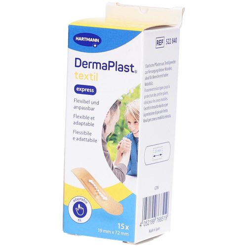 undefined, Dermaplast Textil Express Strips 19 x 72 mm 15 Stück