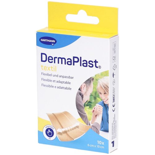 undefined, Dermaplast Textil Schnellverband 6 x 10 cm 10 Stück