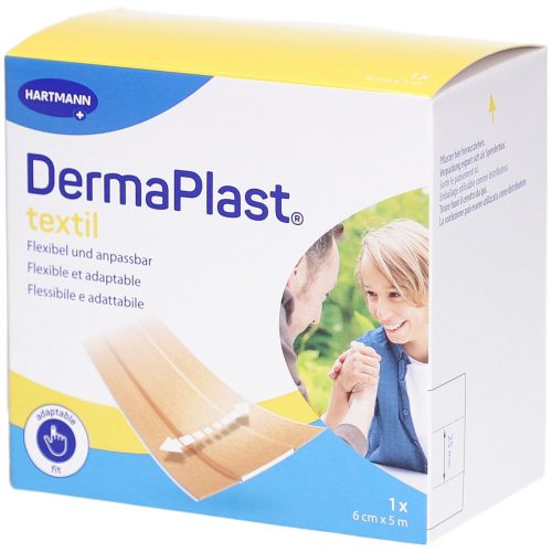 DERMAPLAST, DermaPlast textil Schnellverband, 6cmx5m (1 Stk)
