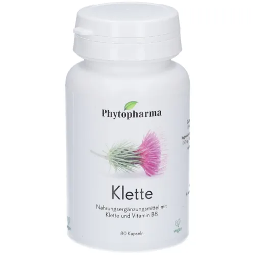 Phytopharma, Phytopharma Klettenkapseln (80 Stk)