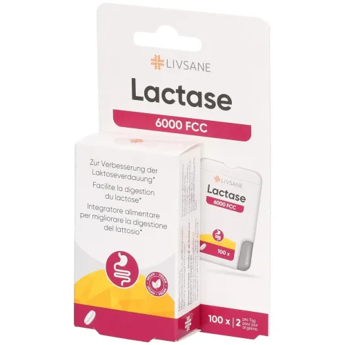 Livsane, Livsane Lactase 6000 FCC Tabletten (100 Stk)
