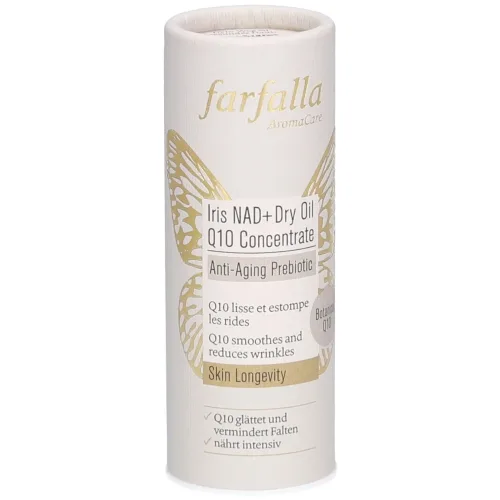 farfalla, Farfalla Iris NAD+ Dry Oil Q10 Concentrate (15ml)