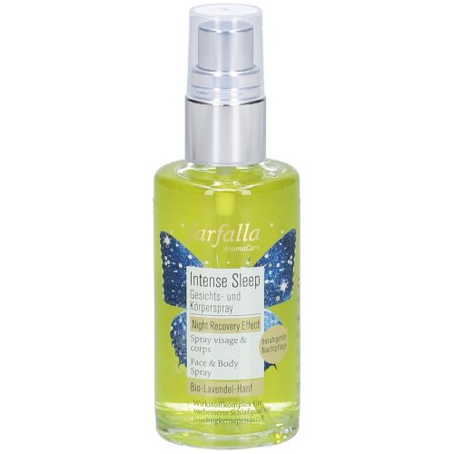 farfalla, Farfalla Intense Sleep Gesichts- und Körperspray, mit Night Recovery Effect (60ml)