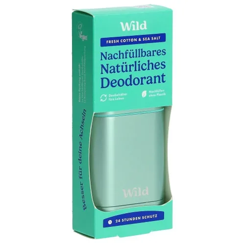 Wild, Wild Deo Stick Starter Case Aqua & Fresh Cotton 40g