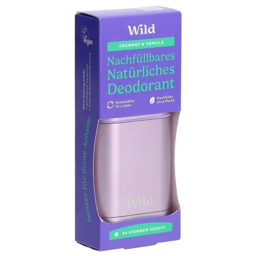 Wild, Wild Deodorant Starterset Stick Purple + Coconut Vanilla 40 g