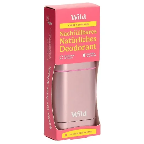 Wild, Wild Deo Stick Starter Case Pink & Cherry Blossom 40g