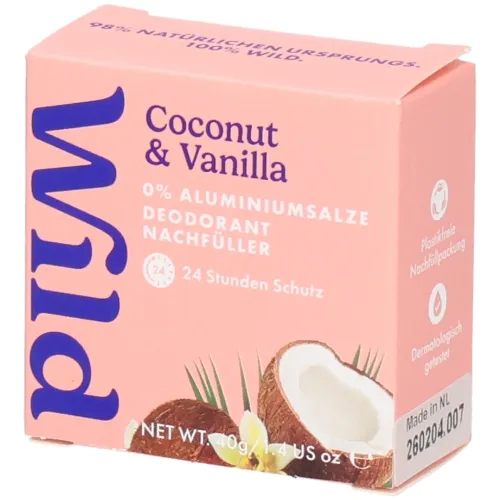 Wild, Wild Deo Stick Refill Coconut 40g