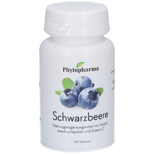 undefined, Phytopharma Schwarzbeere Tabletten 150 Stück