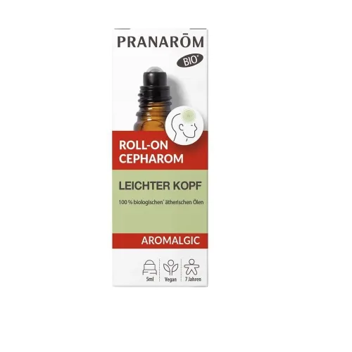 PRANARÖM, PRANARÖM AROMALGIC Cepharom Roll-on Leichter Kopf (5ml)