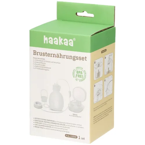 Haakaa, haakaa Brusternährungsset (5-teilig)