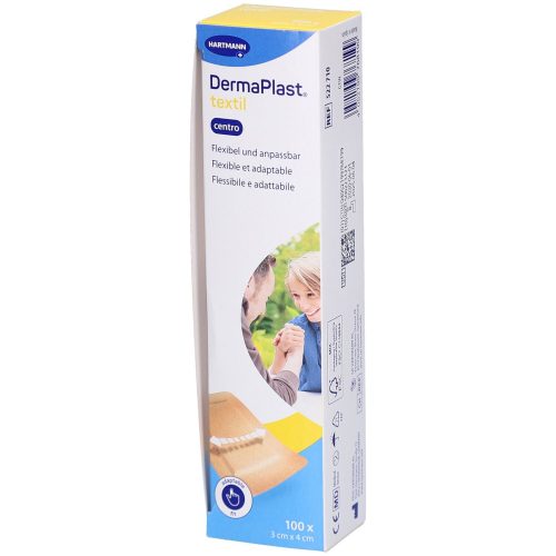 undefined, Dermaplast Textil Centro 3 x 4 cm 100 Stück