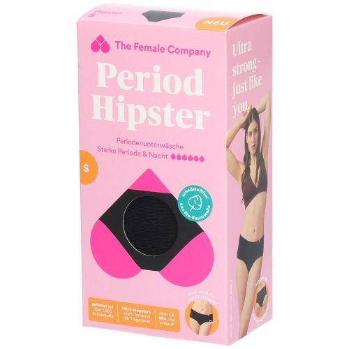 The Female Company, The Female Company Periodenslip schwarz, Hipster Cotton, Grösse L, Hüftumfang 92-95cm (1 Stk)