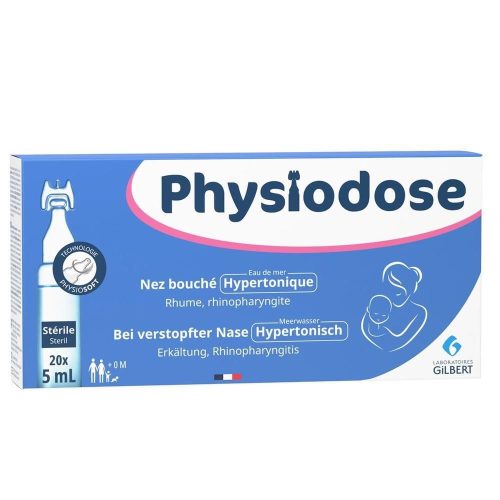 undefined, Physiodose hypertonische Meersalzlösung steril 20 x 5 ml