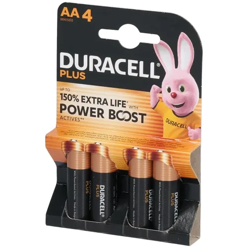 DURACELL, Duracell Batterien plus Aa/Lr6 4 Stück