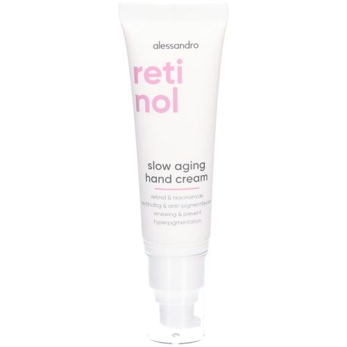 Alessandro, Alessandro Hand Care Retinol Slow Aging Hand Cream Handcreme 50 ml