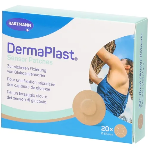 DERMAPLAST, DermaPlast Sensor Patch beige, Durchmesser 29mm (20 Stk)