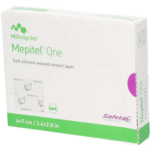 Mepitel, Mepitel One Wundverband, 6x7cm (5 Stk)