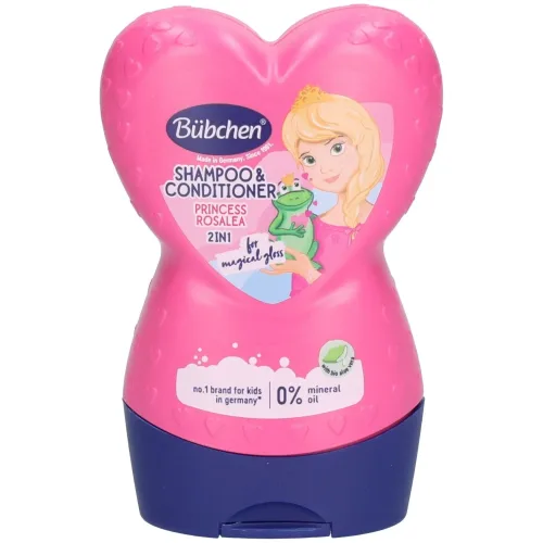 Bübchen, Bübchen Kids 2in1 Shampoo & Spülung Prinzessin Rosalea (230ml)