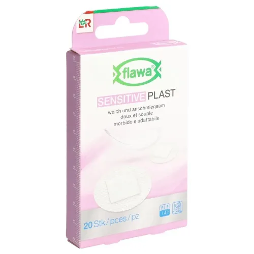 FLAWA, Flawa Sensitive Plast Pflaster 2.2cm rund 20 Stk