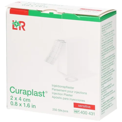 Curaplast, Curaplast Sensitive Injektionspflaster 2x4cm 250 Stk