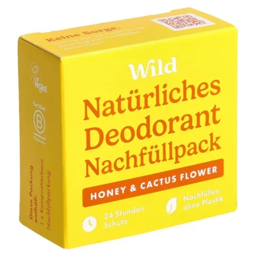 Wild, Wild Deo Stick Refill Honey & Cactus 40g