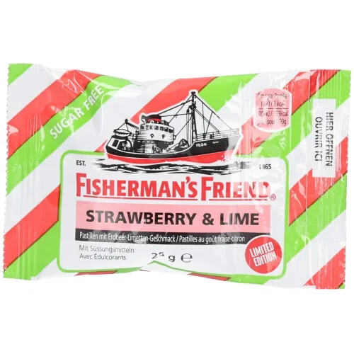 Fisherman's Friend, Fisherman's friend Strawberry & Lime ohne Zucker (25g)