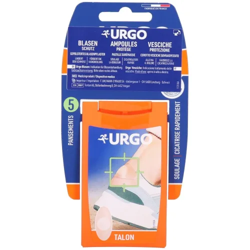URGO, URGO Blasenschutzpflaster Ferse (5 Stk)