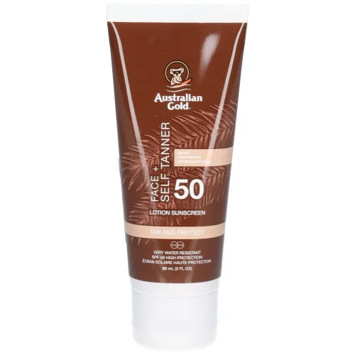 Australian Gold, Australian Gold Faces mit Selftanner Spf50 88 ml